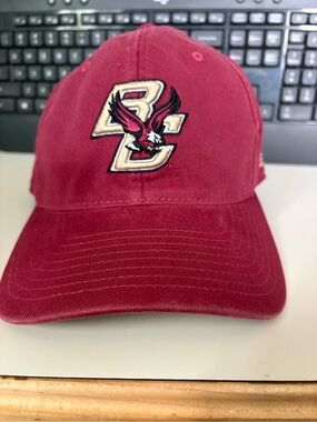 Reebok Maroon Baseball Cap with Embroidered BC Logo